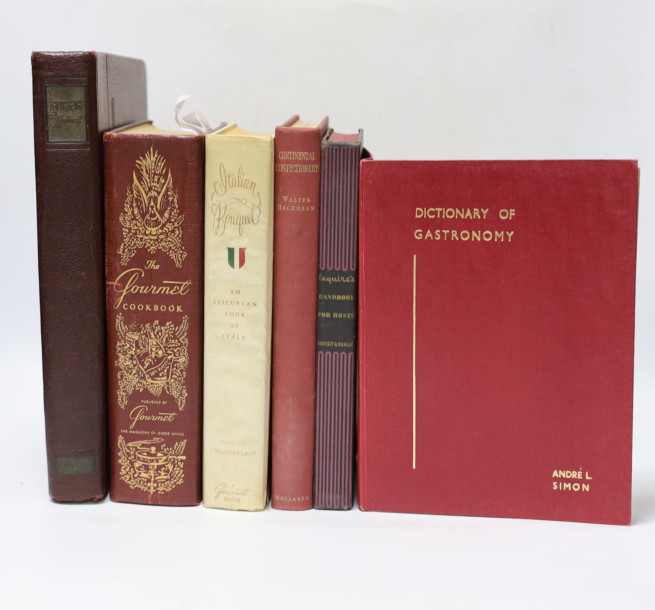 Lambeth Method of Cake Decoration and Practical Pastries, first edition 1936 and others (see receipt) (6)